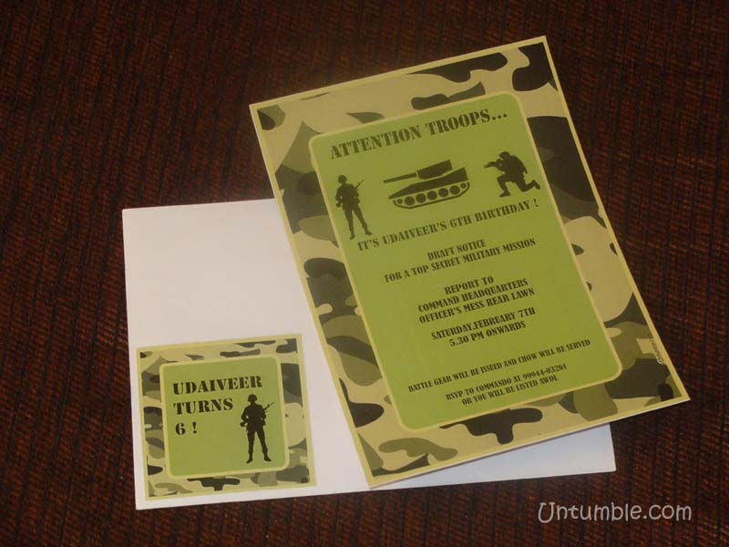Camouflage theme birthday party supplies party kits