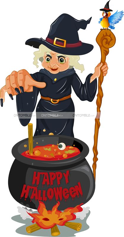 halloween theme witch welcome poster untumble com