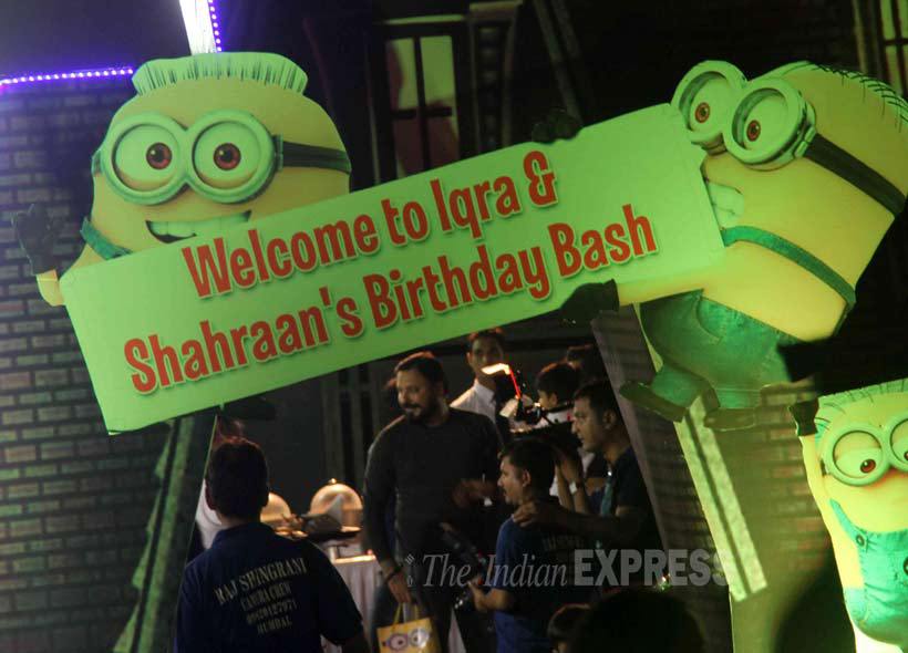 Iqra & Shahraan Dutt's Minion theme birthday bash