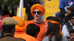 Fans of the Holland Cricket team