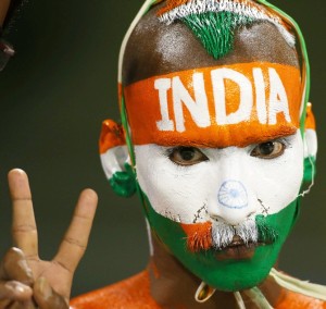 India's 'biggest' fan Sudhir Kumar shows his support