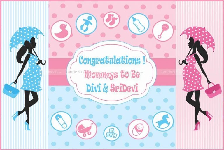 Gender Neutral Baby Shower Invitation