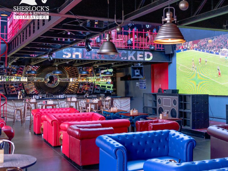 Sherlock's Lounge and Kitchen