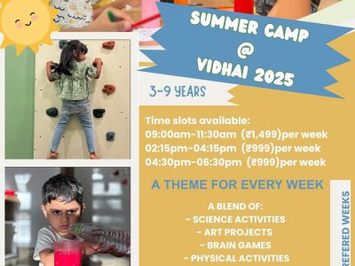 Vidhai -Summer camp