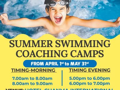 Chanma - Summer swimming coaching camps