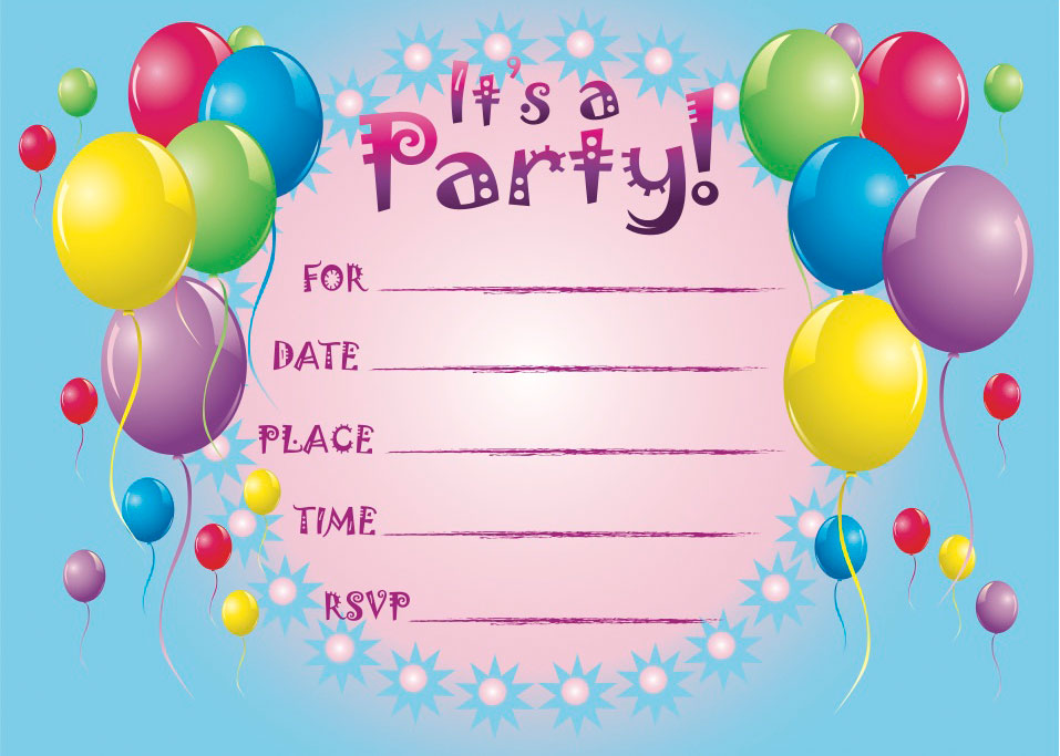 Create birthday invitation card outlet online free