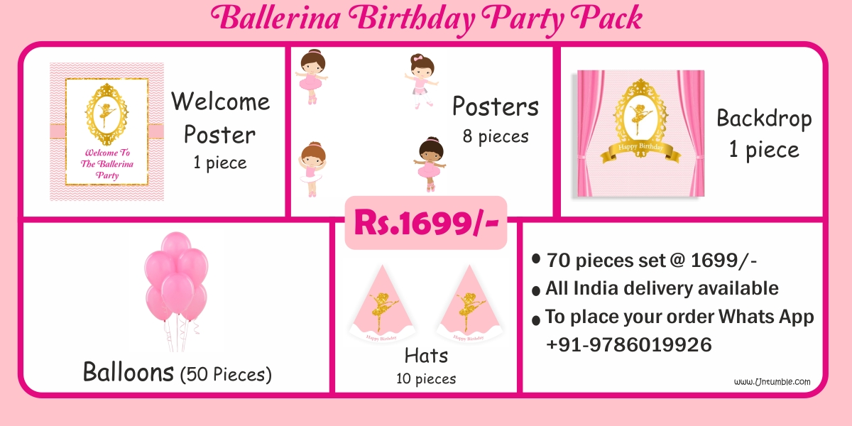 Ballerina Party Theme | Ballerina Party Supplies party kits