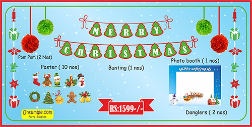 Buy Christmas Decoration Items Online India party kits